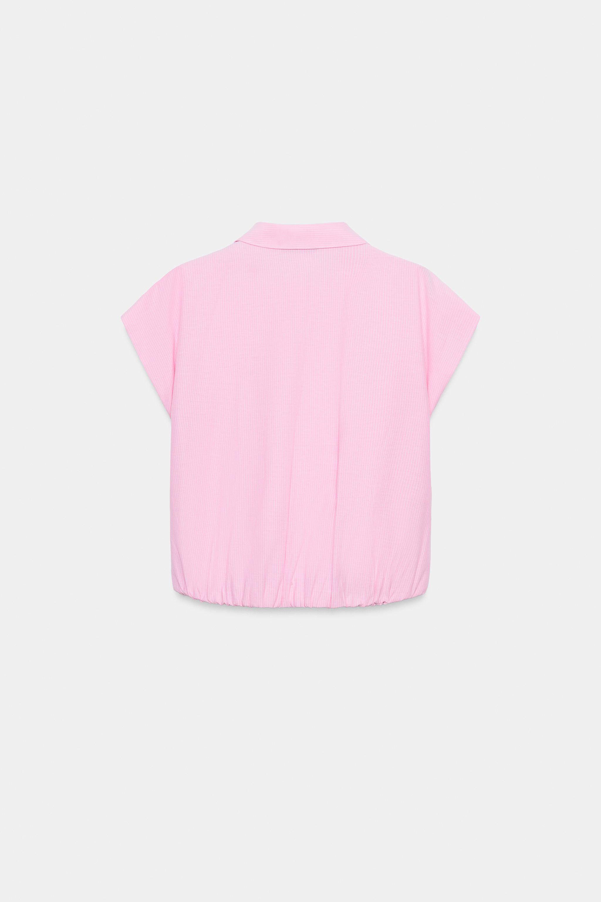 SHORT STRIPED SHIRT